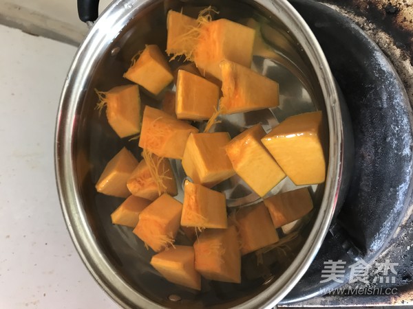 老南瓜素汤的做法步骤：4