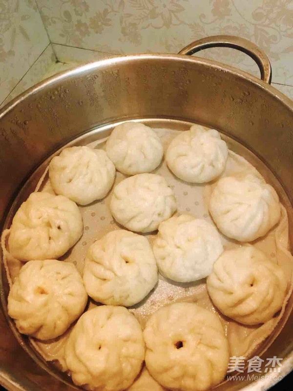 香菇包子的做法步骤:23