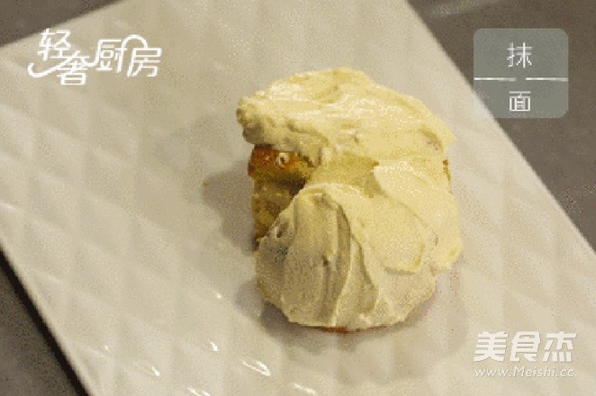 轻奢厨房酷似榴莲的榴莲戚风蛋糕的做法步骤：23