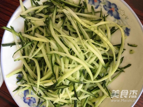 凉拌荞麦面的做法步骤：3