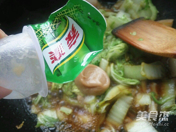 白菜肉炖粉条的做法步骤：6