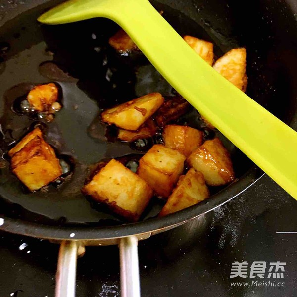 拔丝苹果的做法步骤：4