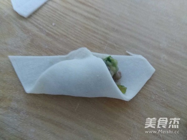 驴肉馅开口馄饨的做法步骤：9