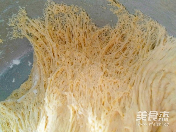 南瓜面花样馒头的做法步骤:3