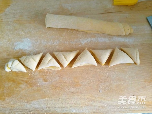 南瓜面花样馒头的做法步骤:6