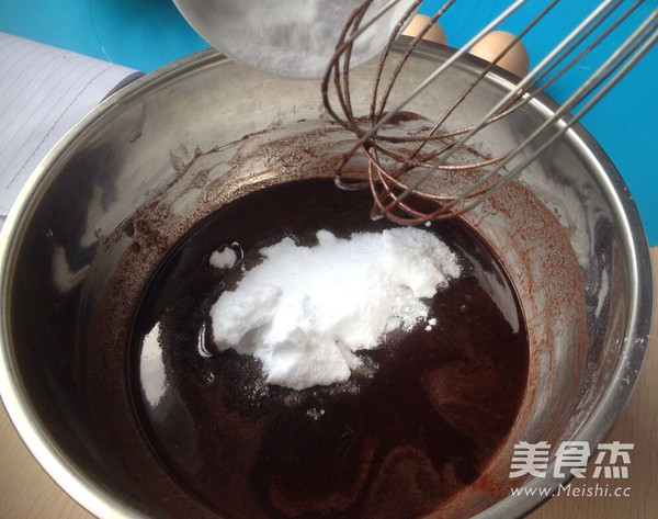 布朗尼芝士蛋糕的做法步骤:4