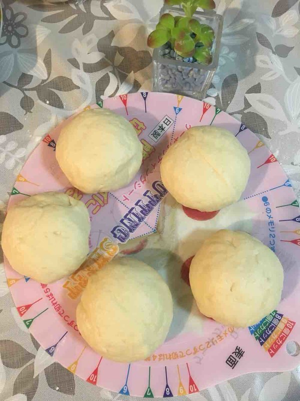 花式豆沙面包的做法步骤:2