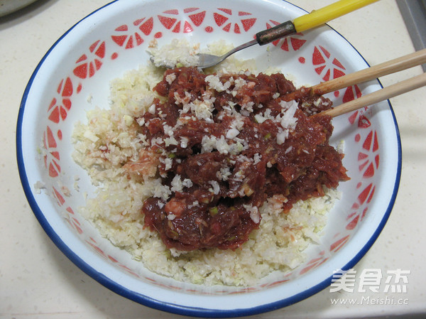 牛肉包菜馄饨的做法步骤：12