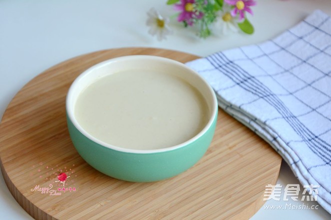 燕麦莲子豆浆的做法步骤:5