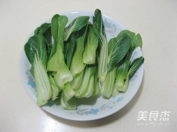 鸡肉香菇油菜的做法步骤：5