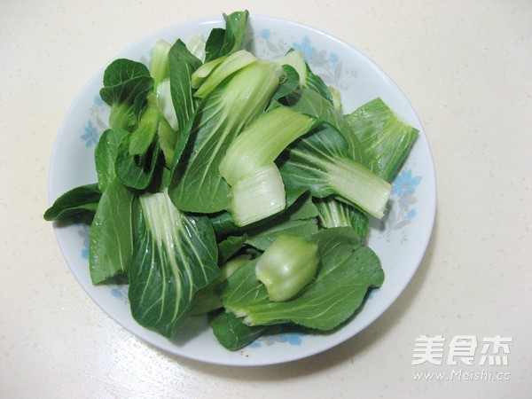 鸡肉香菇油菜的做法步骤：6