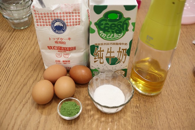 芋泥抹茶蛋糕卷的做法步骤:5
