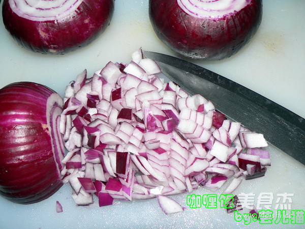 咖喱饭的做法步骤:3