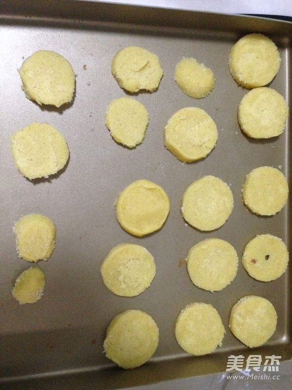 香草粗糖饼干的做法步骤:7