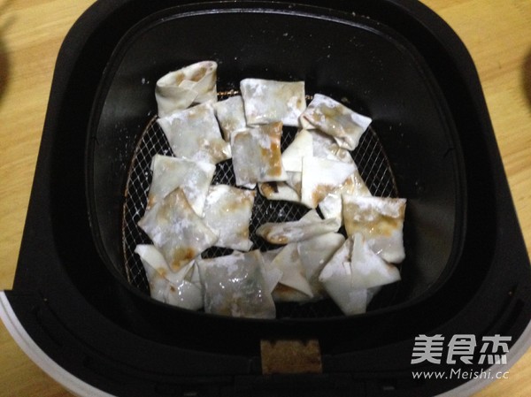 酥炸馄饨的做法步骤:10