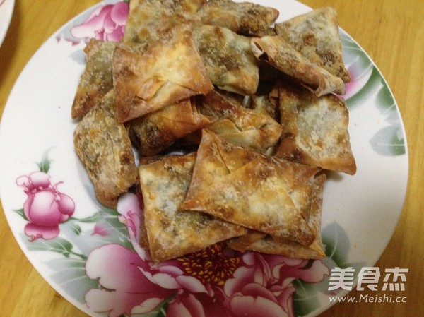 酥炸馄饨的做法步骤:12