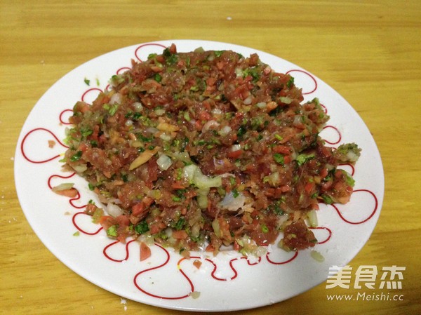 酥炸馄饨的做法步骤：1