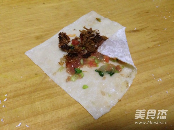 酥炸馄饨的做法步骤:6