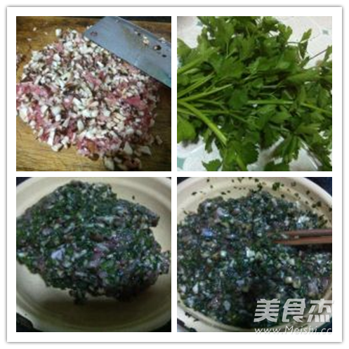 馄饨的做法步骤：1