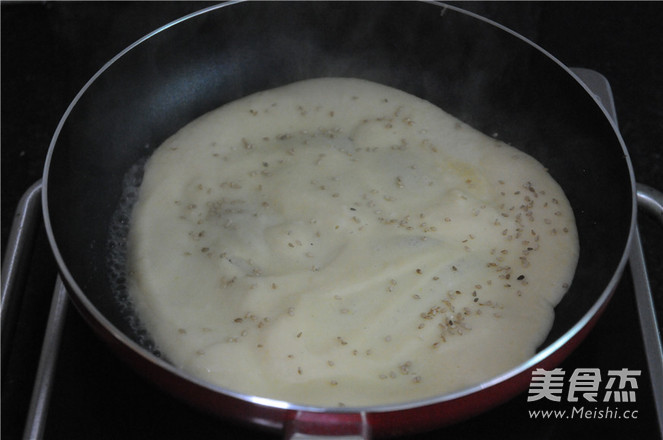 高纤维豆浆芝麻饼的做法步骤：4