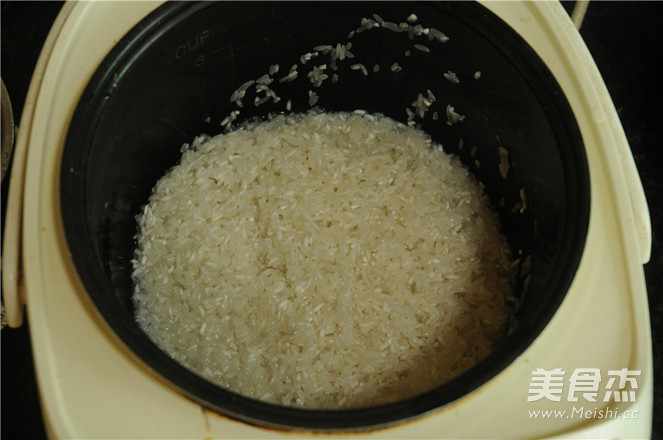 豆浆米饭的做法步骤:3
