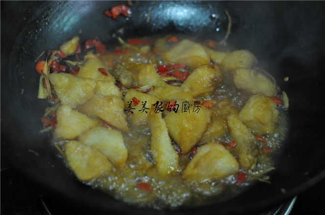 蒜香鲷鱼片的做法步骤:7