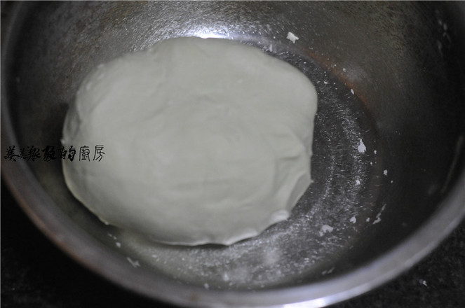 芹菜叶酸汤面的做法步骤:6