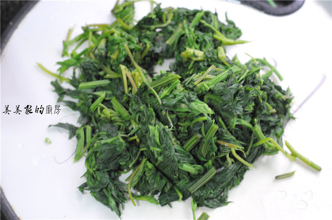早餐菠菜团的做法步骤:2
