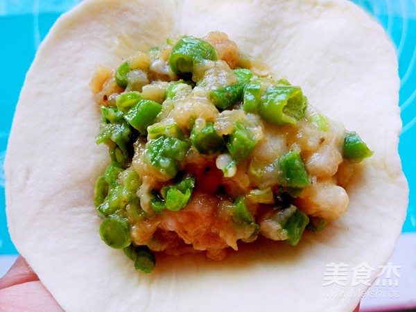 豇豆肉馅包子的做法步骤:15