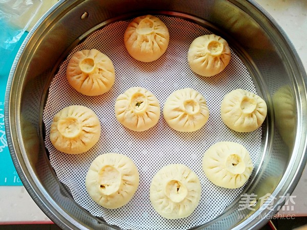 豇豆肉馅包子的做法步骤:16