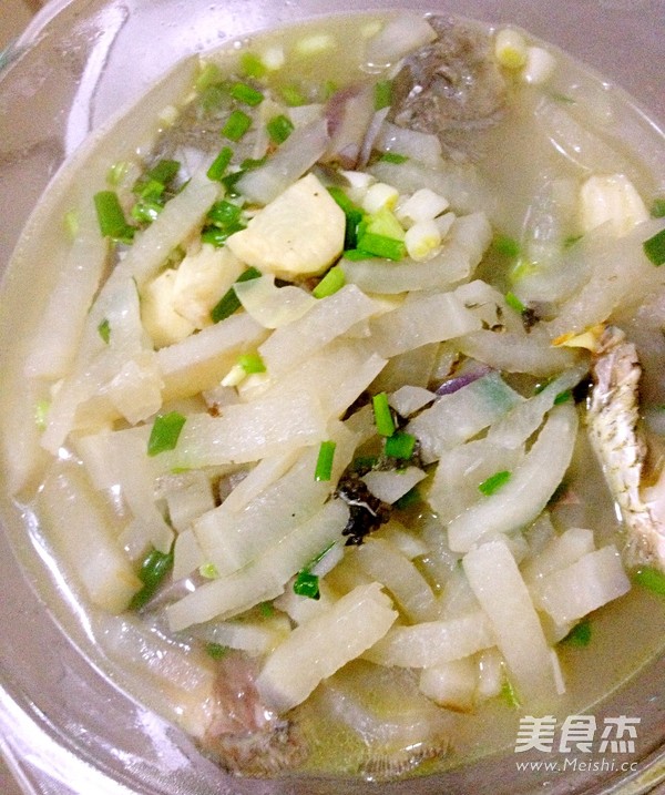 三鲜鲫鱼汤的做法步骤：7