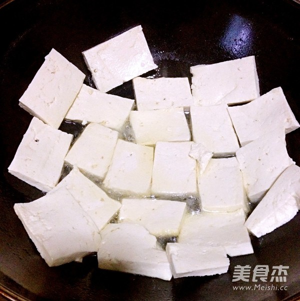 虾仁老豆腐的做法步骤:3