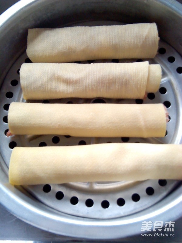 东北熏肉卷的做法步骤:7