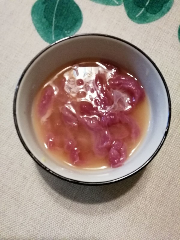 肉丝炒西瓜皮的做法步骤:5