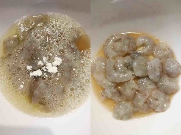 虾仁黄金炒饭的做法步骤:3