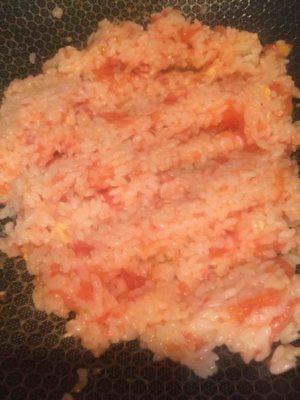 番茄蛋炒饭的做法步骤：3