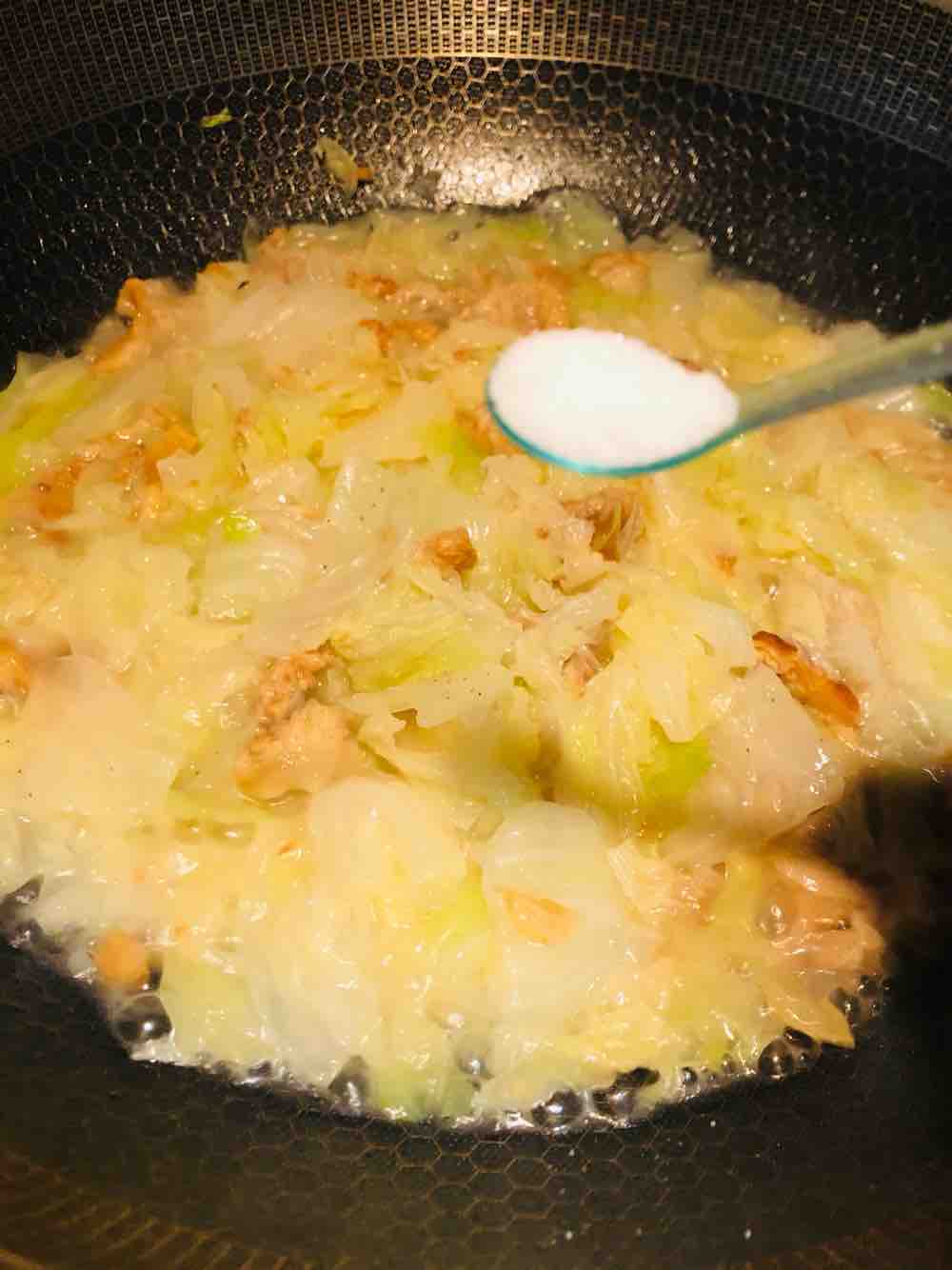 油渣大白菜的做法步骤：5
