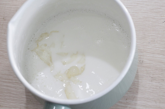 椰奶芒果糕的做法步骤:5