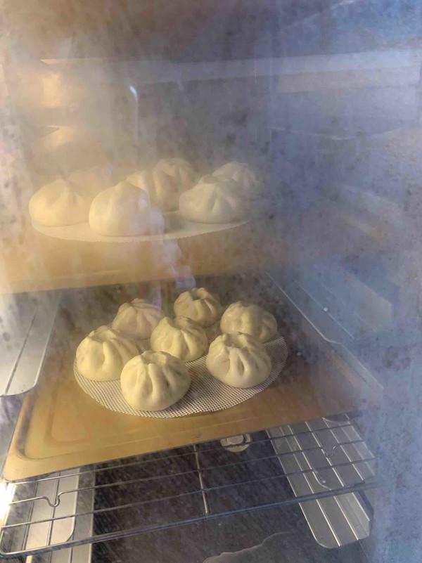 香菇瘦肉包子的做法步骤:10