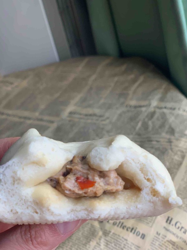 香菇瘦肉包子的做法步骤:12