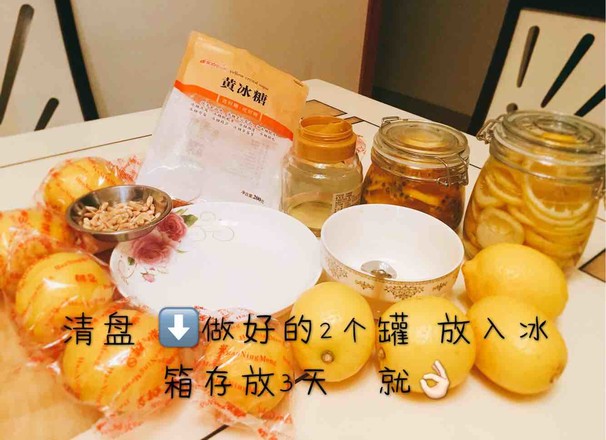 自制450ML百香果柠檬蜂蜜罐+750ML柠檬蜂蜜罐的做法步骤:13