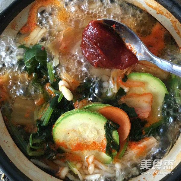 什锦泡菜汤的做法步骤:3