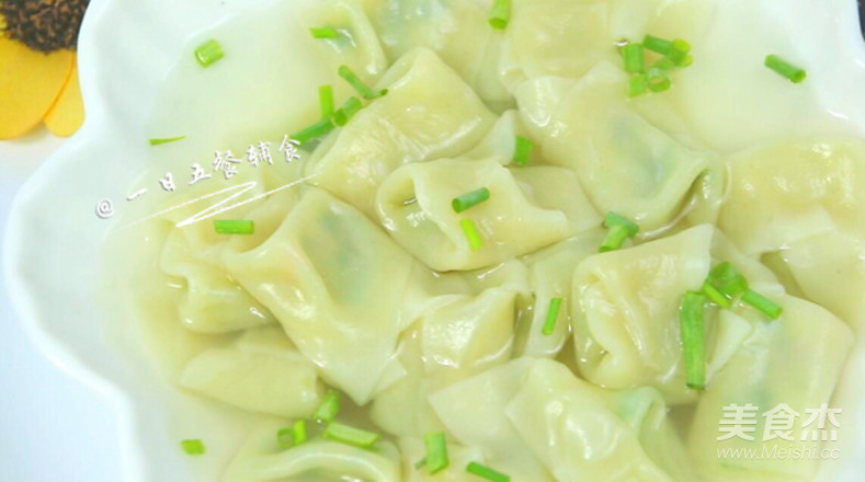 宝宝鱼肉小馄饨的做法步骤:11