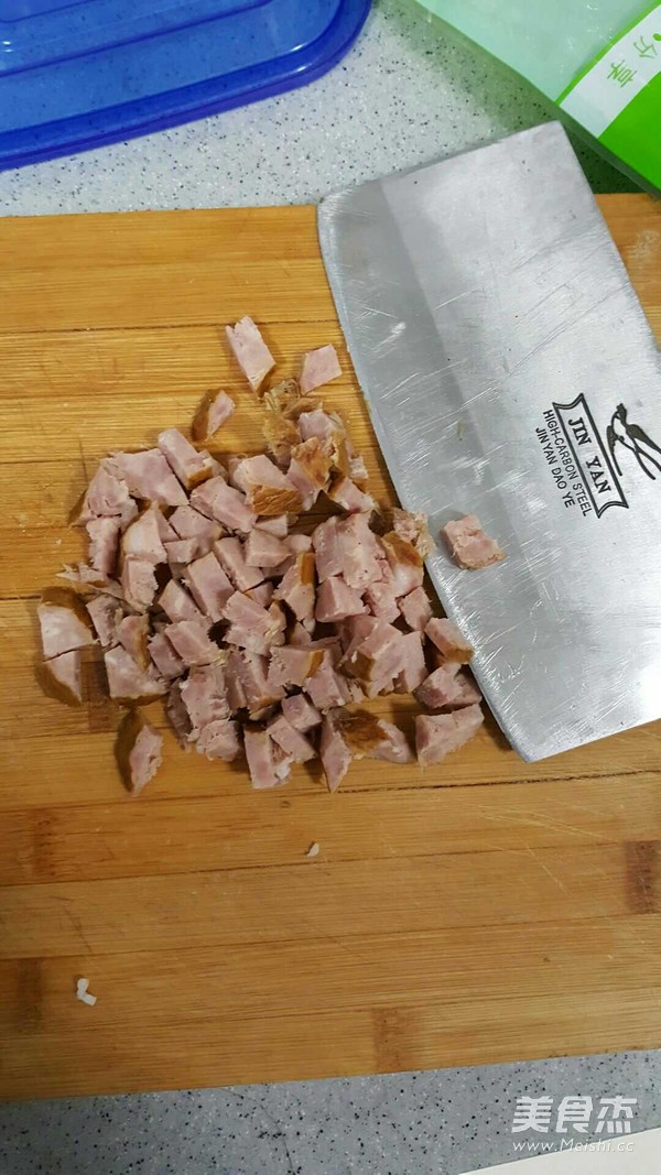 缤纷炒饭的做法步骤:11