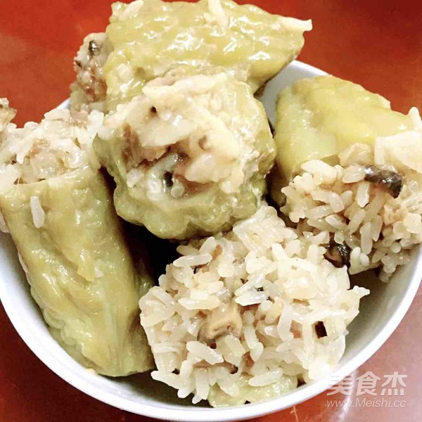 客家酿苦瓜的做法步骤：5