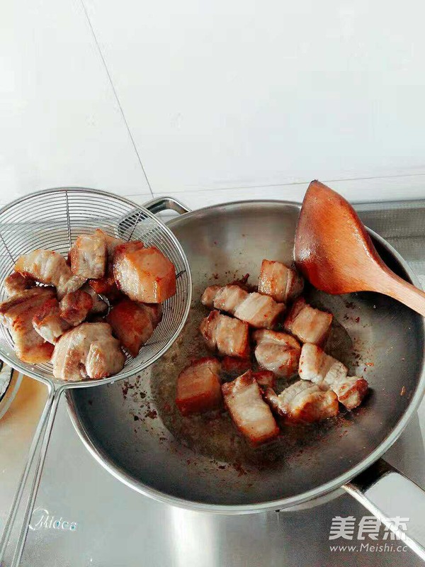 红烧肉的做法步骤:4