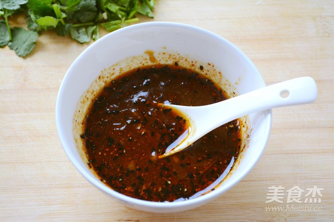 家常拌豆腐丝,吃就需两招~的做法步骤:6
