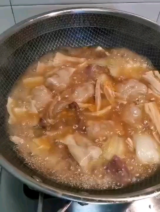 茄味牛杂火锅的做法步骤：4