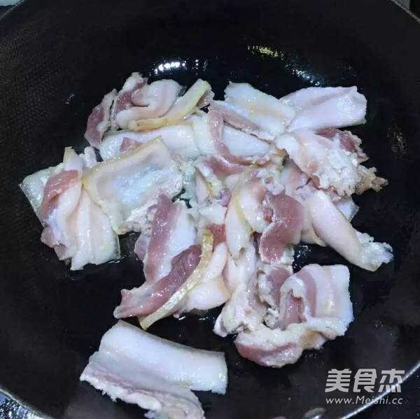 尖椒生爆肉的做法步骤：2