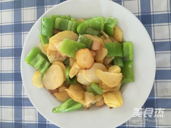 辣椒土豆片的做法步骤:8